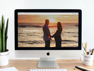 Photography Page photography portfolio web website