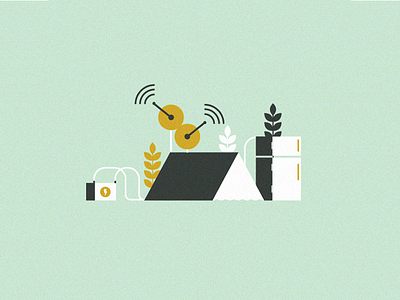 Camping - Plugged in all set camping fridge nope plugged in wifi
