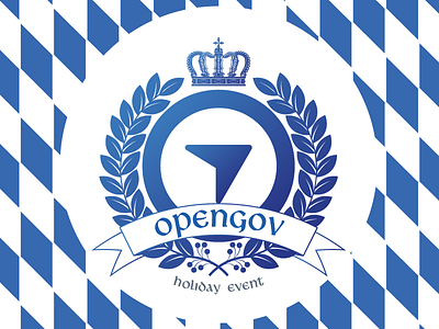 Holiday Event design logo vector