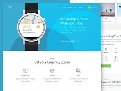 Module 02: Free Trial free freebie landing page sample ui kit