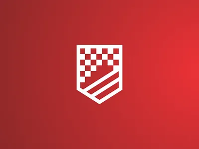 Shield + Pixels branding computer fraud icon identity inspiration logo pixel shield technology