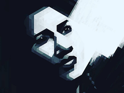 Umm Kulthoom 2d art hexels hexels2 kolthoum kulthoom marmoset marmosetco om portrait um