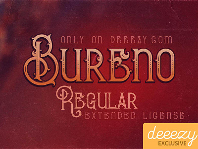 Bureno - Free Font font free free downloads free font free fonts free graphics freebie retro font typeface typography vintage font