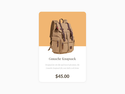 Daily UI #1 bag buy daily daily ui ecommerce shopping ui