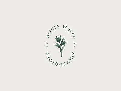 Alicia White Photography branding identity illustration photography typography