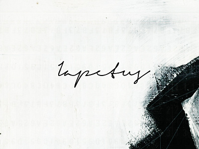 Project Logo abstract geometric handwritten impressionism logo redesign web website