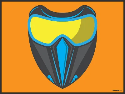 Paintball mask concept graphic design icon icon design logo logo design mask paintball