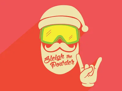 Crested Butte Santa Ski colorado crested butte goggles icon powder pub crawl santa sleigh