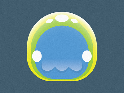 Slime from Nitrome's Rustbucket illustration nitrome rustbucket slime vectordailies