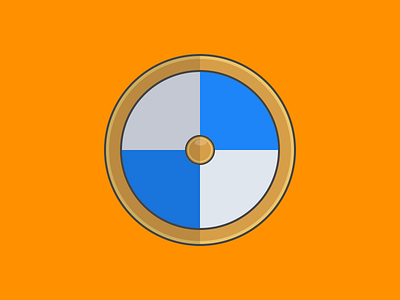 Shield icon illustration rpg shield