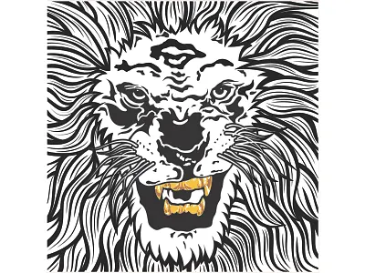Lion Grill design dope grill illustration lion