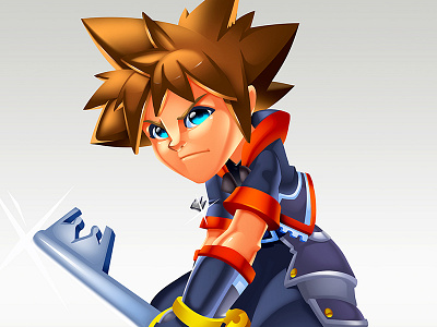 Sora Kingdom Hearts 3 harveylanot kingdomhearts lanotdesign sora