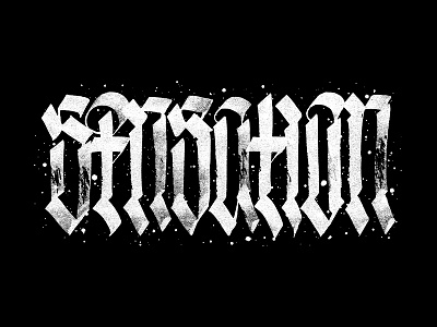 Sensation calligraffiti calligraphy lettering pltnk