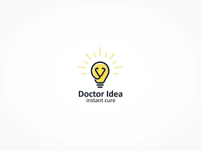 Doctor Idea care children clinic doctor health logo healthcare logo idea logo laboratory medical logo stethoscope