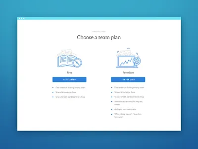 Choose Wisely design illustration pricing product ui web