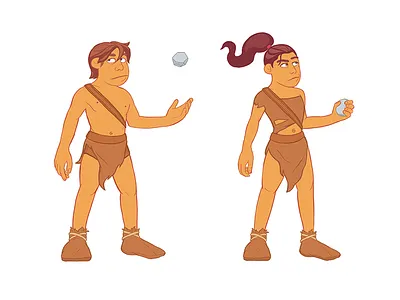 Strength drawing game illustration photoshop strength tribes