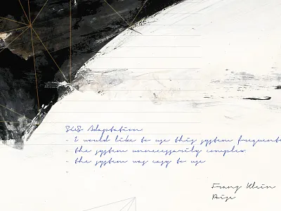 Background Composition 4 abstract geometric handwriten impressionism redesign web website