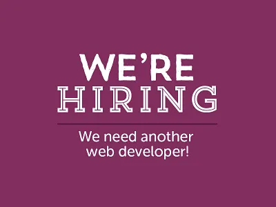 Are you a web developer? design developer hiring job join root studio team web website work