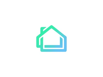 House Logo Design brand branding chimney design home house icon identity logo real estate roof