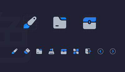 Educational Icons branding icon logo ui