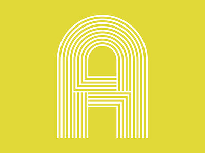 A 36 days of type a dropcap lettering lines strokes typography vector