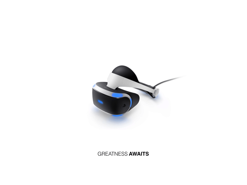 Daily UI #073 - Virtual Reality 073 coming soon dailyui playstation ps4 sony ui ux video games virtual reality vr