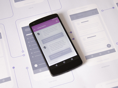 Wireframes android app design dribbble nexus nexus5 print ui ux wireframes wireframing