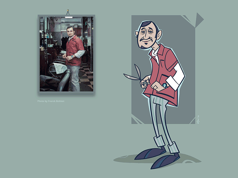 Character Collection barber caricature cartoon character characterdesign cut fun illustration portrait