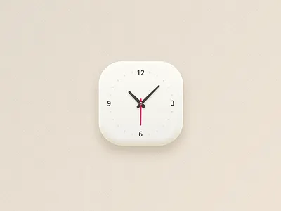 Time app clock icon time