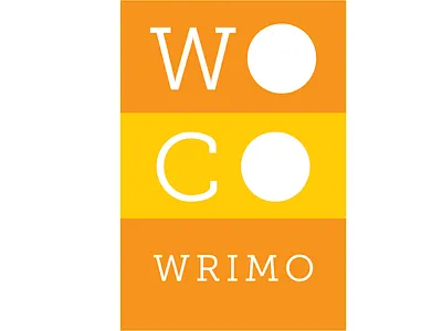 WoCo WriMo print design slab serif sticker