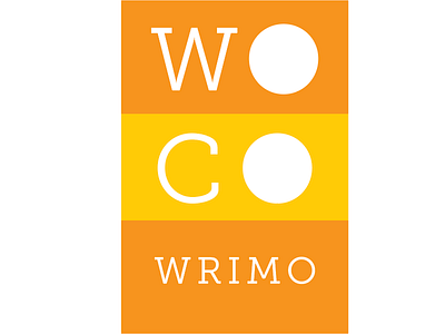 WoCo WriMo print design slab serif sticker