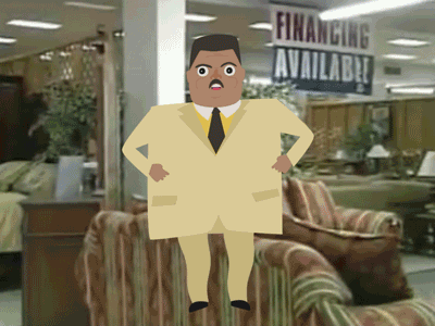 Just like, a mini.. MALL! (States GIF 25 - Alabama!) alabama character dance flea market loop mini mall montgomery