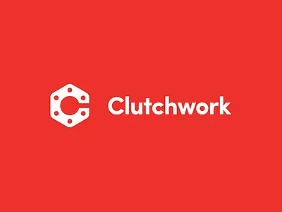 Clutchwork brand branding clutchwork color front end logo logotype mark minimal typography web design