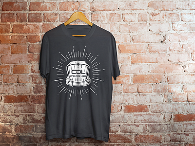 CDL retro tshirt illustration mockup retro trucks tshirt