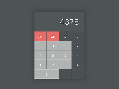 Calculator calculator source sans pro