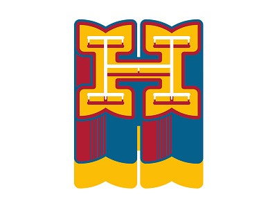 The Alphasigns · H · 8/36 36daysoftype alphabet davidsierra font letter lettering thealphasigns type typography