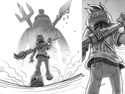 War of Pencil WIP jojo pencil war wip