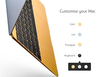 Daily UI 033 - Customise Product dailyui dailyui033 mac