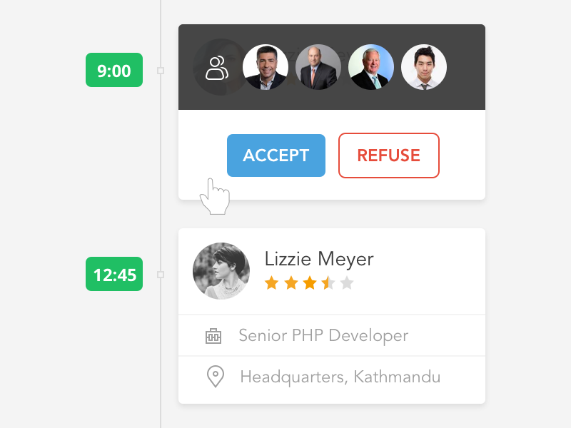 Example of Interview Schedule