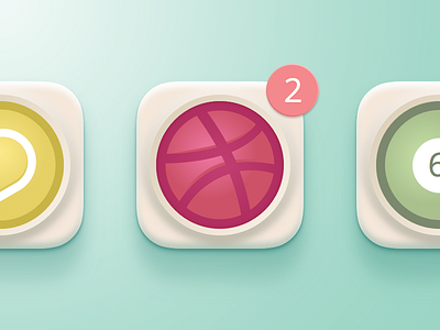 Two Dribbble Invites ball basketball billiard dribbble icon invite ios sketchapp tennis two