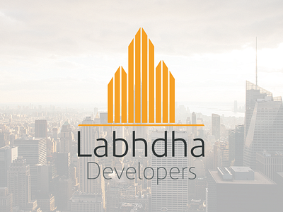 Labhadha Developers brand branding building design home house housing identity logo logomark property real estate