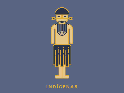 36 Days Of Type - I 36 days of type 36daysoftype alphabet ethnic ethnical i icon indigenous letter tribe type typography