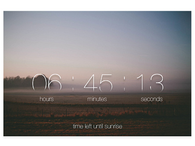 Daily UI - Countdown Timer countdown daily ui interface minimal timer ui user