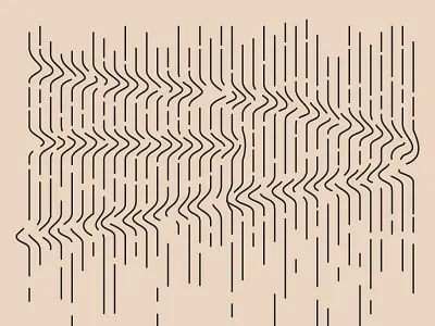WAVY accident drip heat illustration line art pattern summer wave