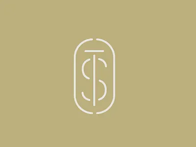 a thing for a thing logo monogram stamp stencil