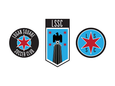 Logan Square Soccer Club logos soccer sports