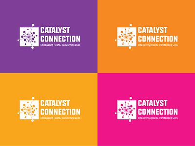 Catalyst Connection brandmark catalyst catalyst connection connection invitations invite life coaching logo logo design out of the box personal development self help