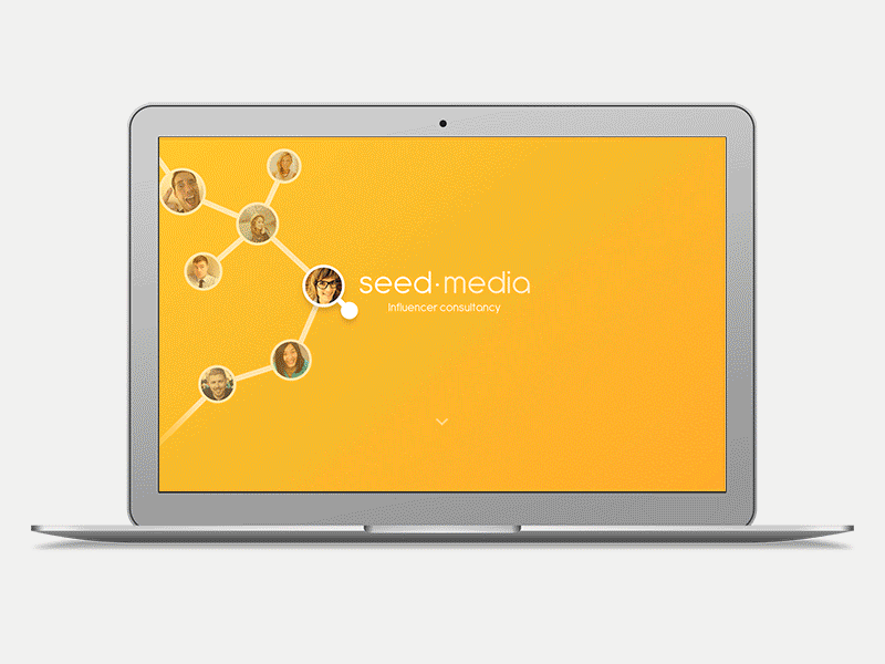 Seed landing animation animation app mac web