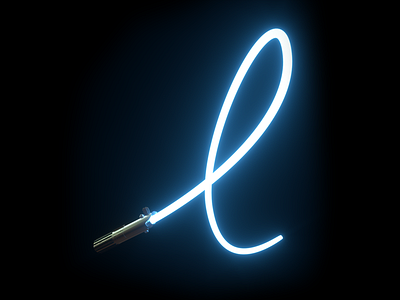 36 days of type J 3d c4d cinema4d l motion graphics type typography