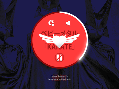 Stuck in my head babymetal metuhlll music player ui